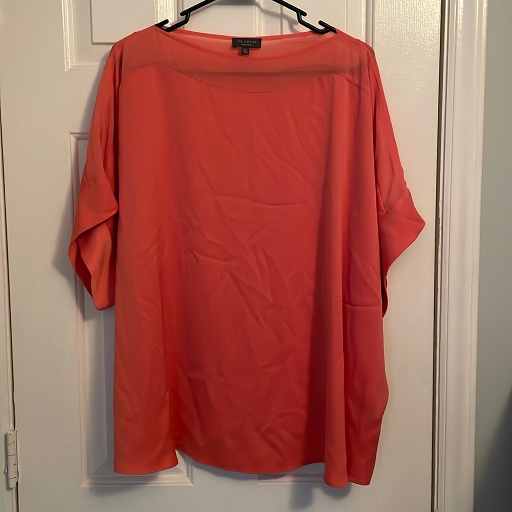 Salmon The Limited Collection Blouse